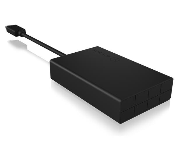 ICY BOX Czytnik USB 3.0 Type-C CF SD microSD - 622640 - zdjęcie 2